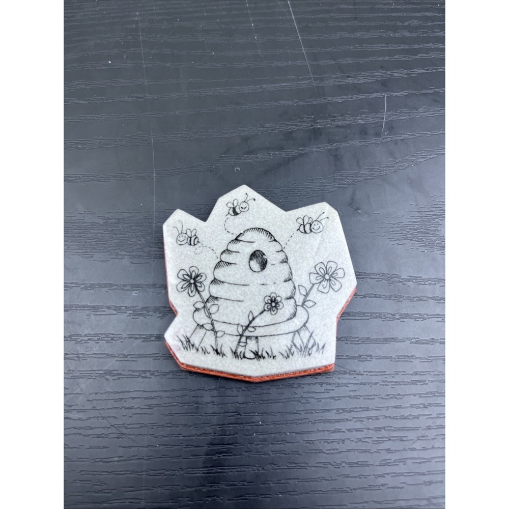 Beehive Embossing Stamp Honeycomb Craft Embosser Card Making Nature‎ Tool